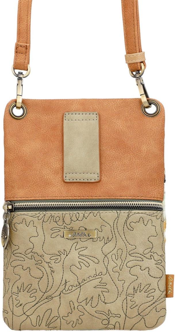 schmale Umhängetasche Crossbody Anekke Amazonia Glitzerdetails