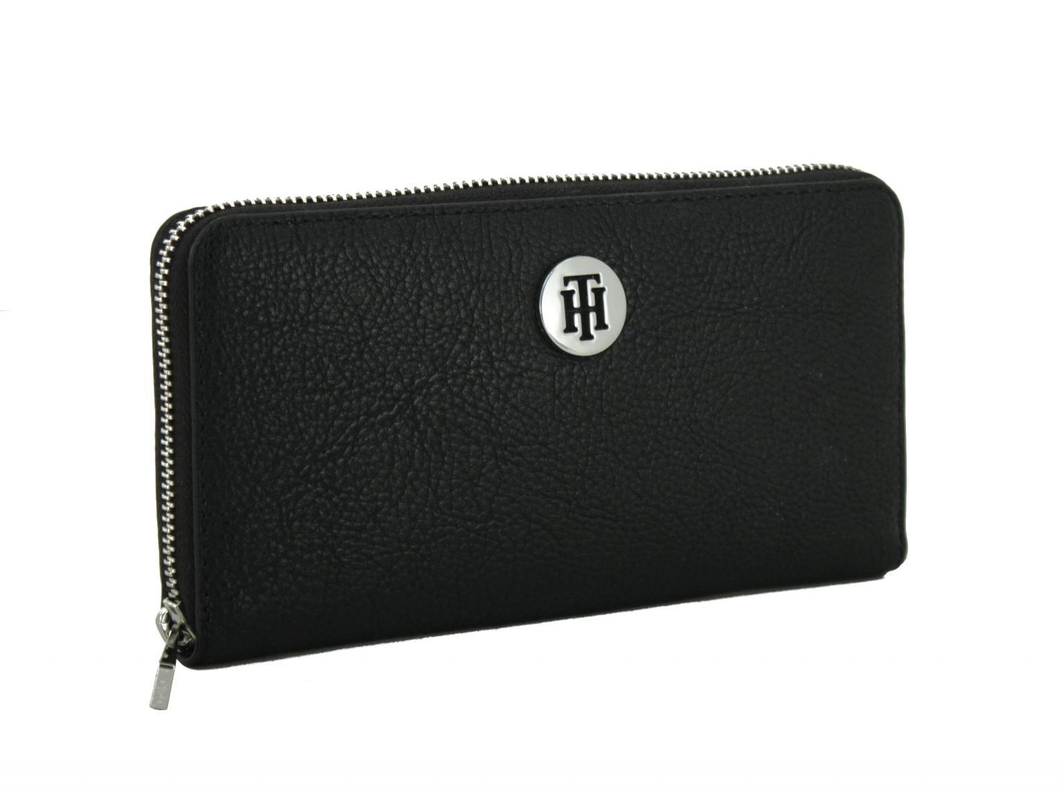 schwarze Brieftasche Tommy Hilfiger Th Core black