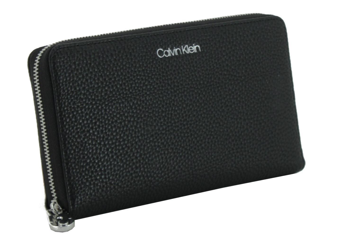 schwarze Calvin Klein Geldtasche Z/A Wallet XL Black