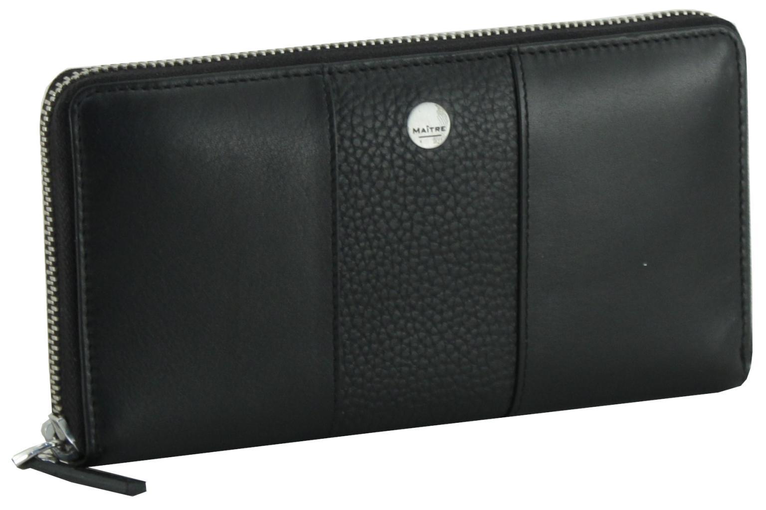 schwarze Damengeldbörse Maitre Auen Dietrun Purse Black