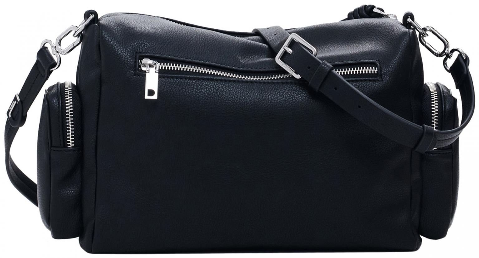 schwarze Desigual Habana Crossover Bag Logo