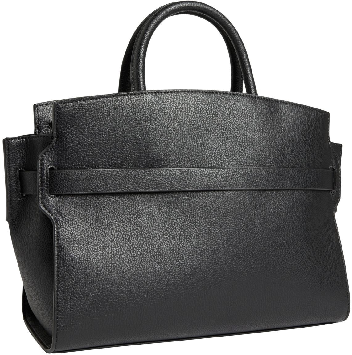 schwarze Kurzgrifftasche Calvin Klein CK Code Tote MD 