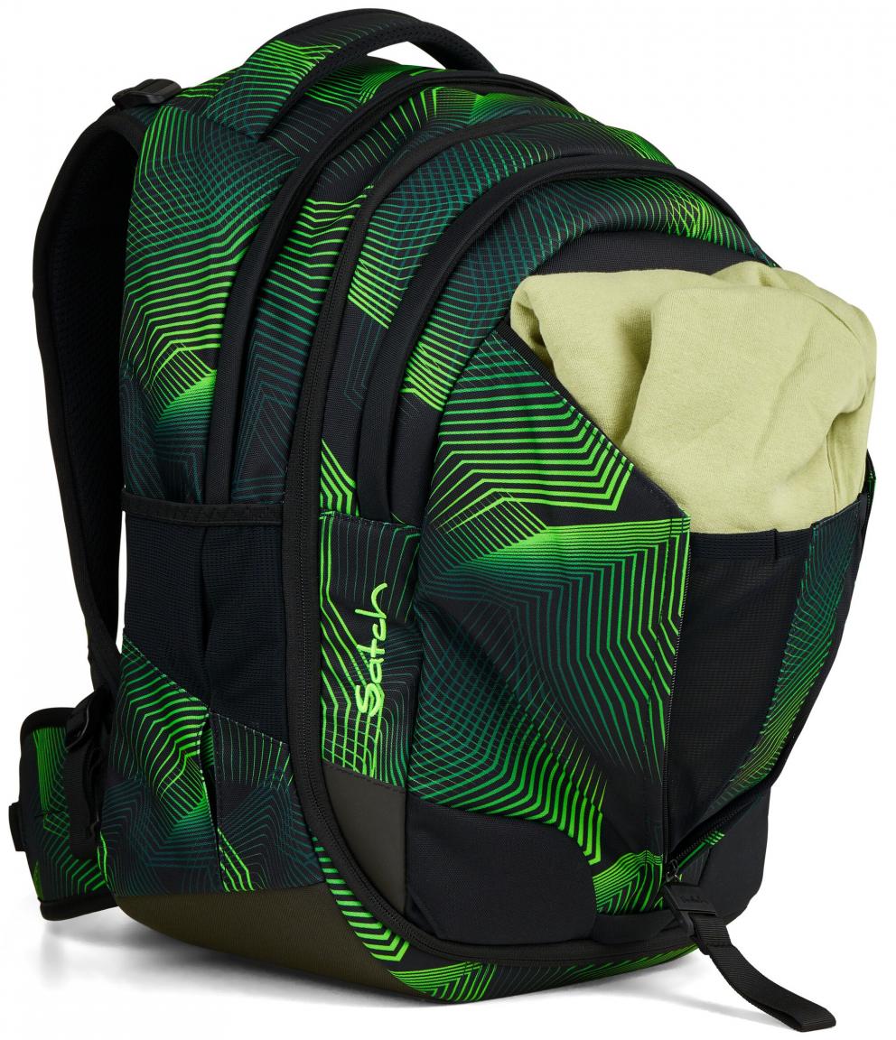 schwarze Satch Schultasche Match Blackjack recycelt