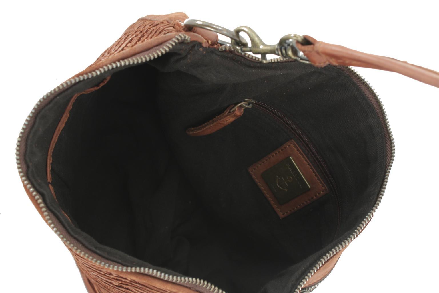 schwarze Schultertasche Wellenmuster Bella Harbour2nd Ash New Lines