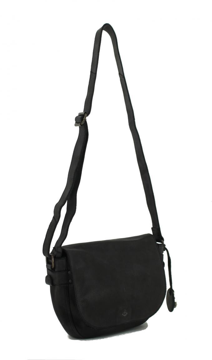 schwarze Überschlagtasche Anchor Love Ash Harbour2nd Theresa