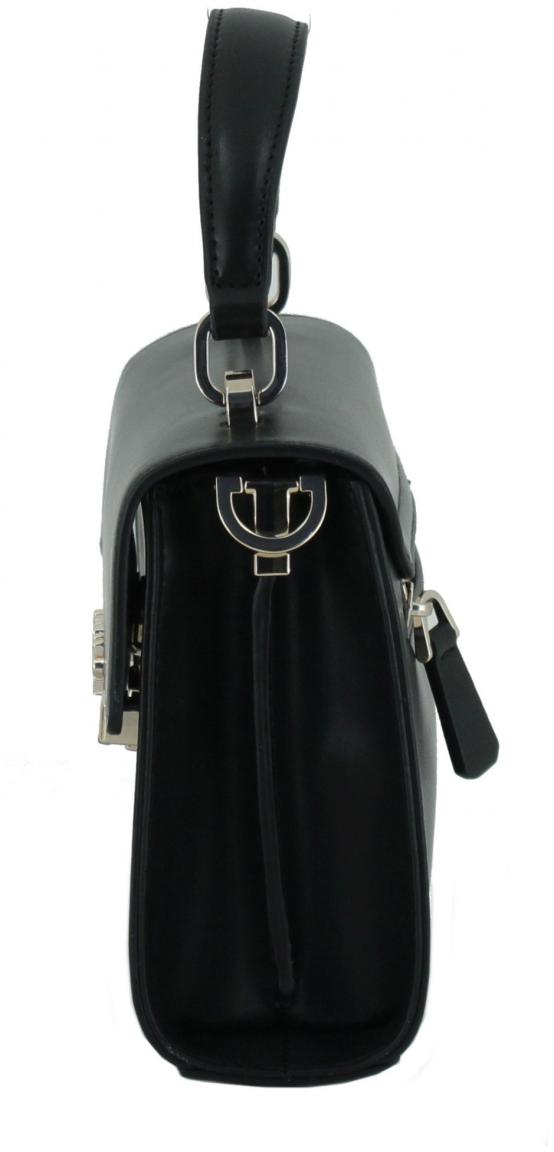 schwarze Überschlagtasche Guess Eco Aldith Mini 