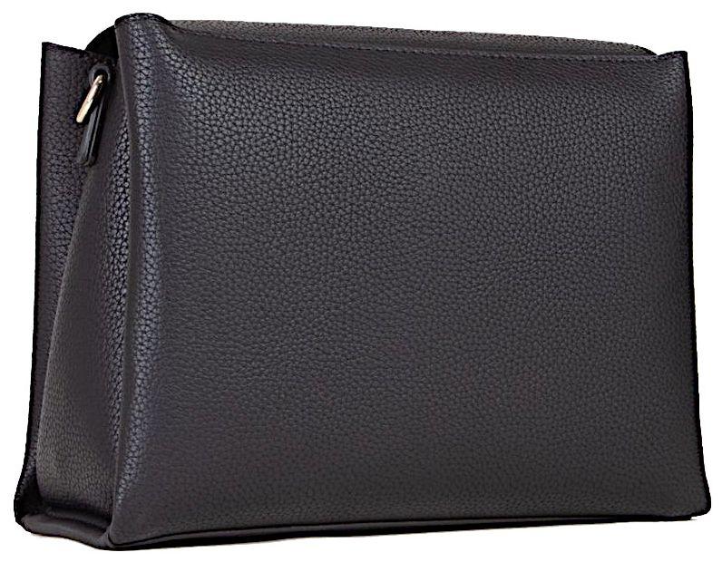 schwarze Umhängetasche Statement Valentino Alexia Nero 