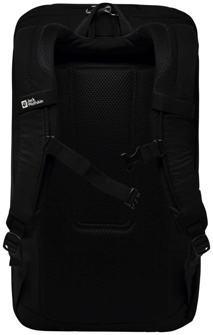 schwarzer Laptoprucksack Lyall Nylon JACK WOLFSKIN Black Bluesign