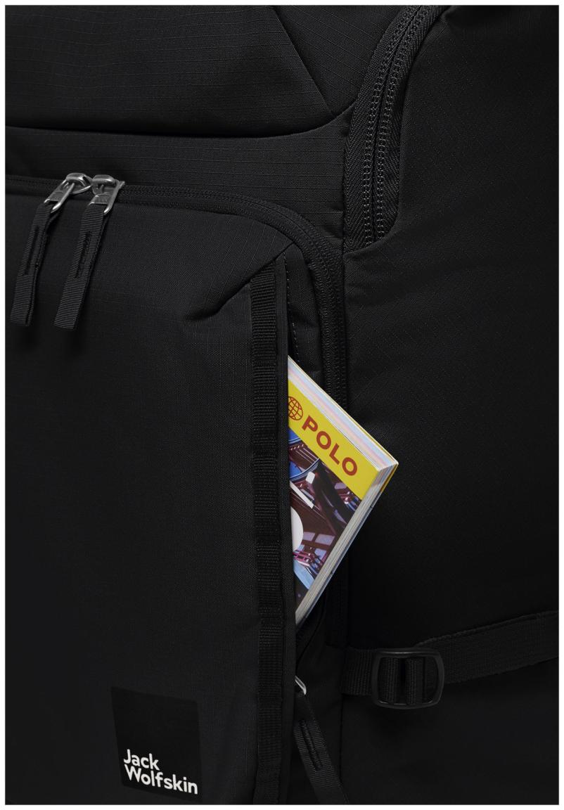 schwarzer Laptoprucksack Lyall Nylon JACK WOLFSKIN Black Bluesign