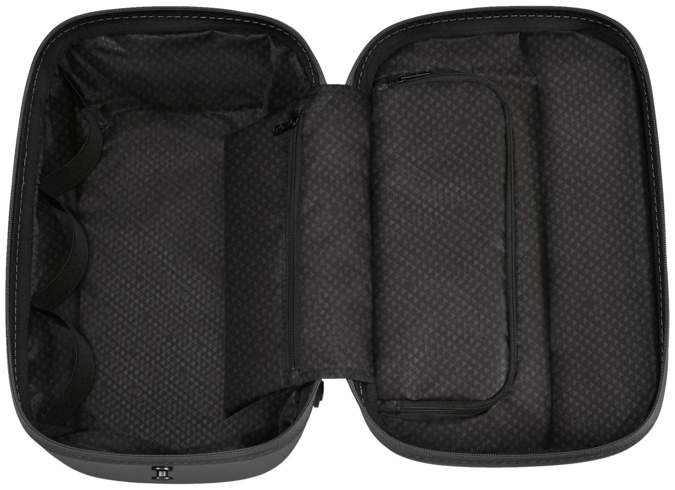 schwarzes Hartschalen Samsonite Beauty Case Stackd Black
