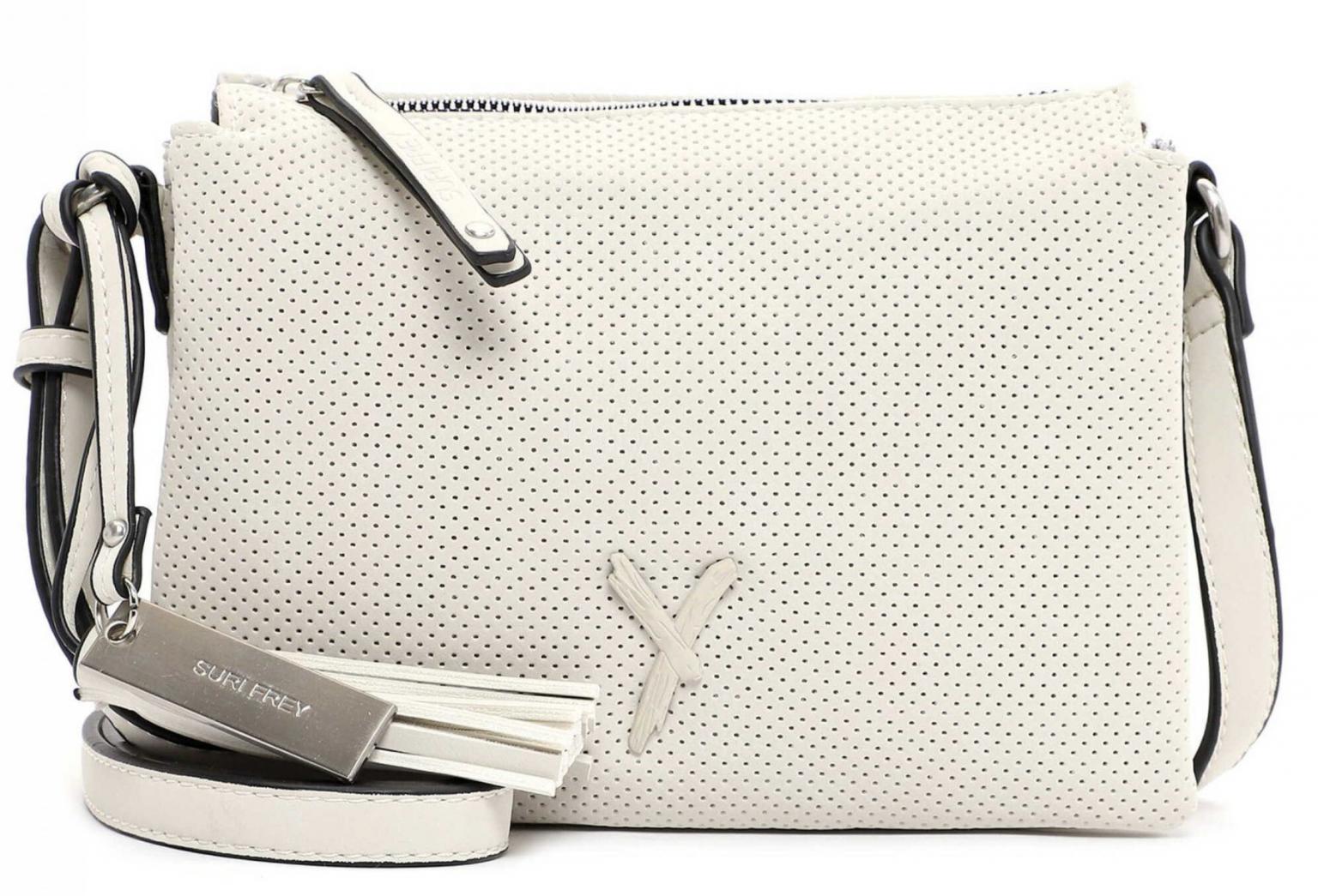 sommerliche Crossovertasche Romy Suri Frey Ecru