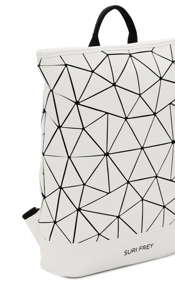 sommerlicher Städterucksack Suri Frey Sports vegan White