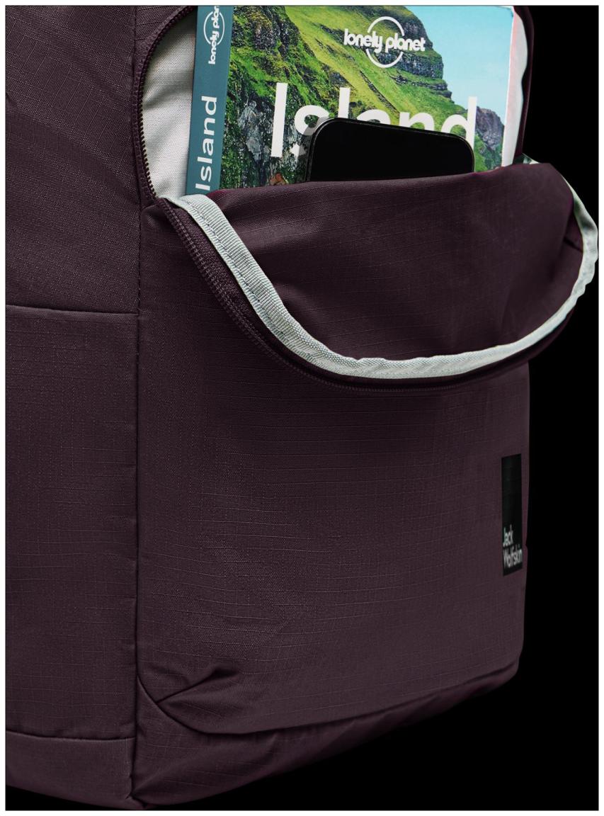 sportlicher Damenrucksack Terraview JACK WOLFSKIN Amaranth Weinrot