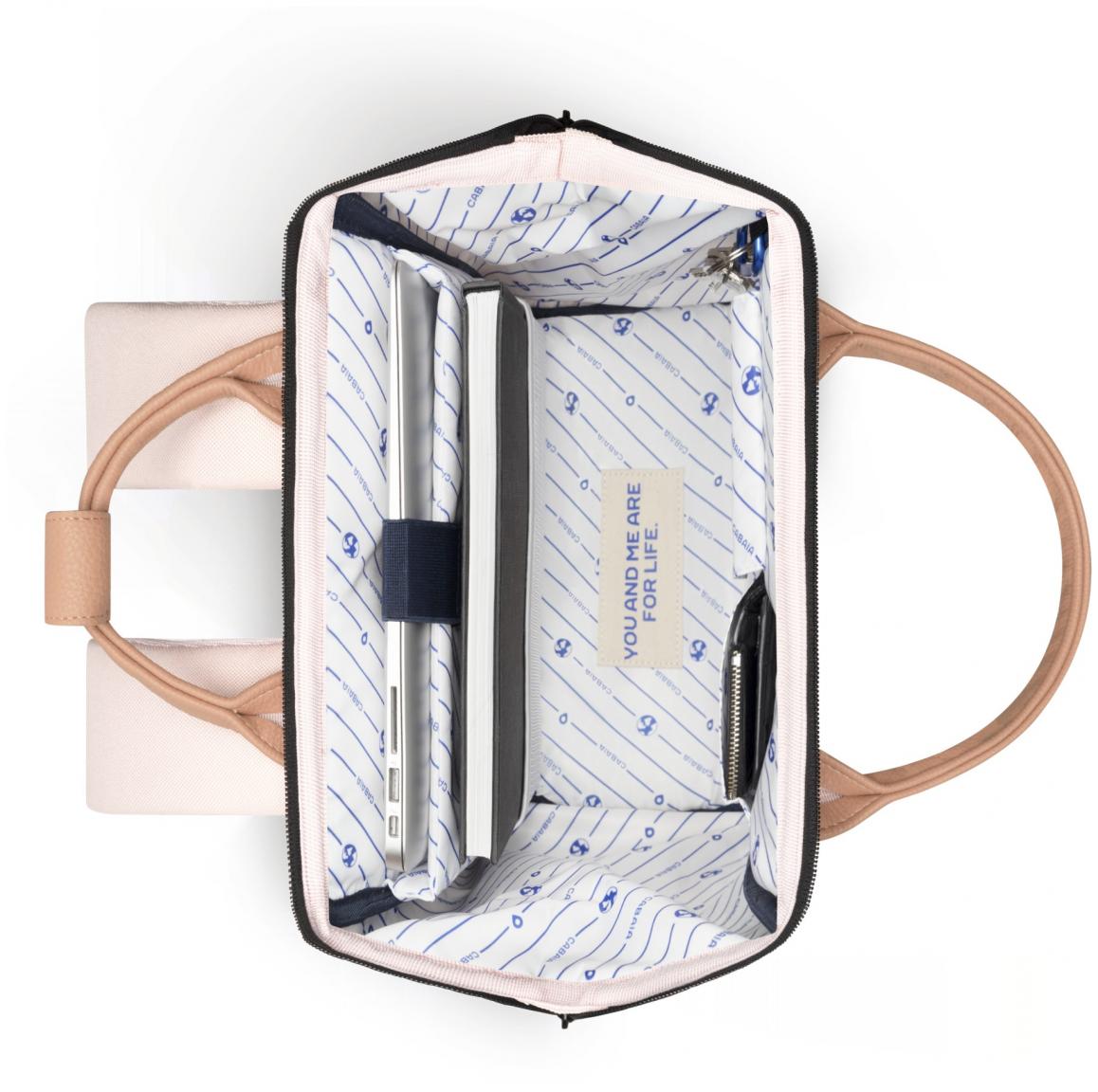 sportlicher Tagesrucksack Cabaia Adventurer Medium Orlando rosa nude