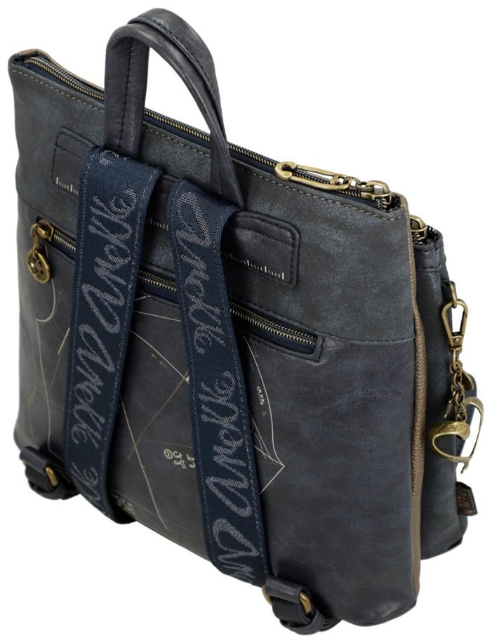 strassbesetzter Damenrucksack Anekke Mademoiselle Boutique dunkelblau