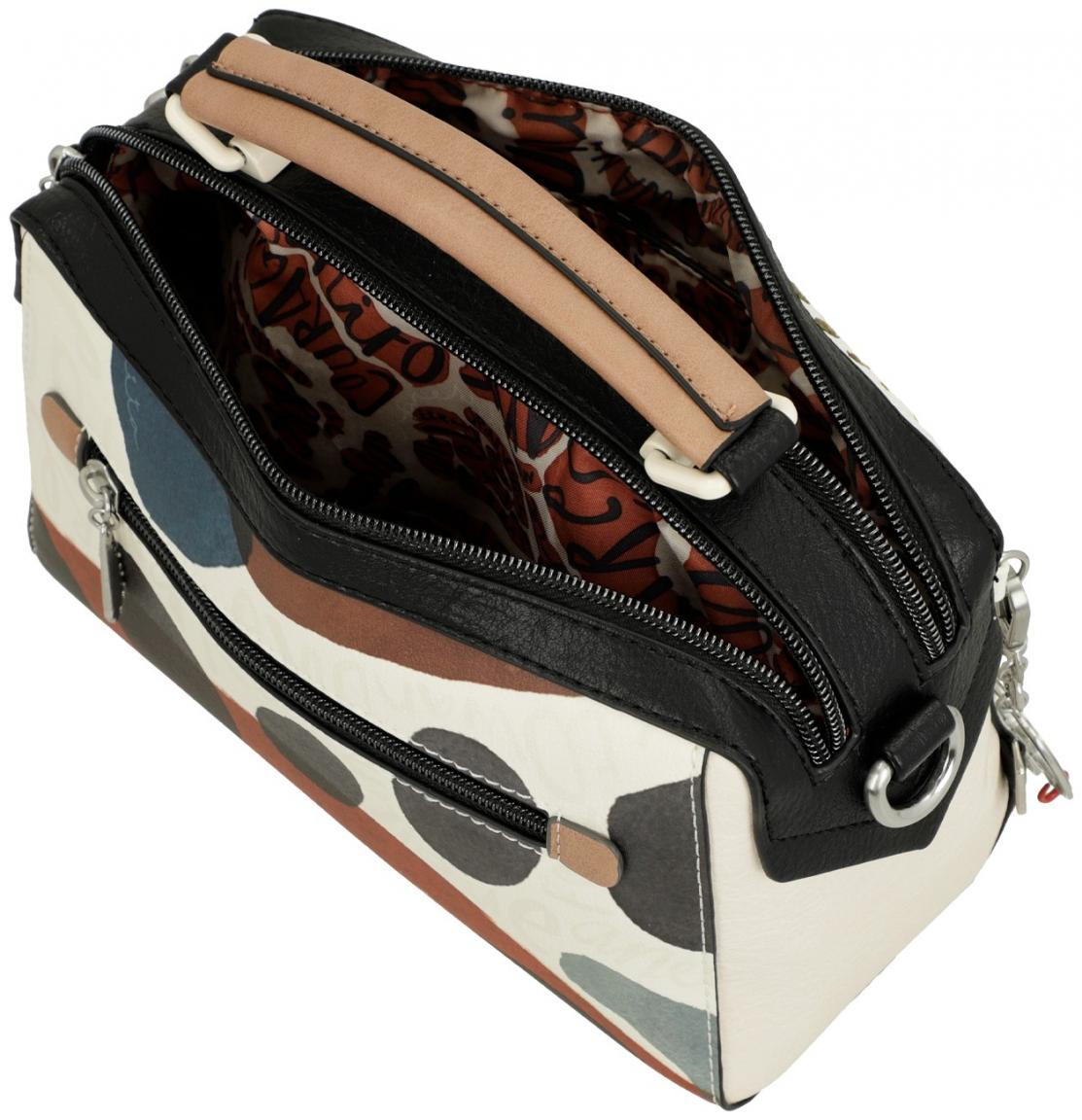 stylische Handtasche Anekke Alma Lunares Beige