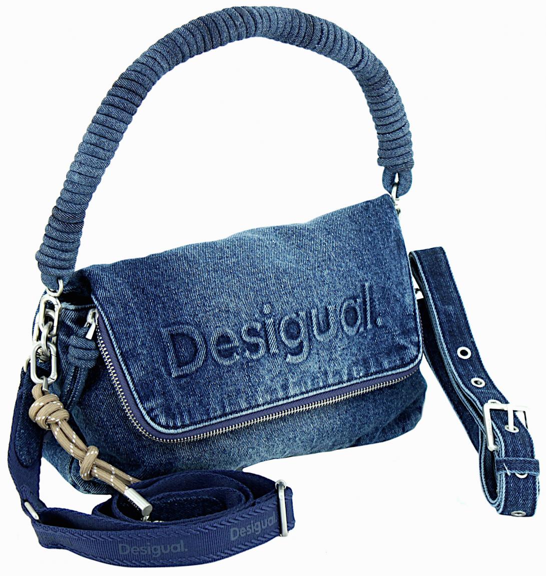 trendige Jeans Crossovertasche Desigual Venecia 3.0