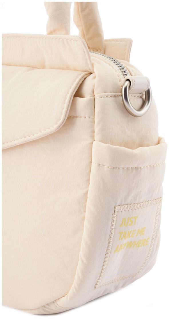 trendige Nylontasche Fredsbruder Kepp it Nylon Creamy Cream