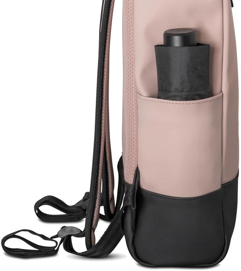 trendiger Tagesrucksack Harvey Johnny Urban Sleek Serie wasserabweisend gummiert Rose Grey