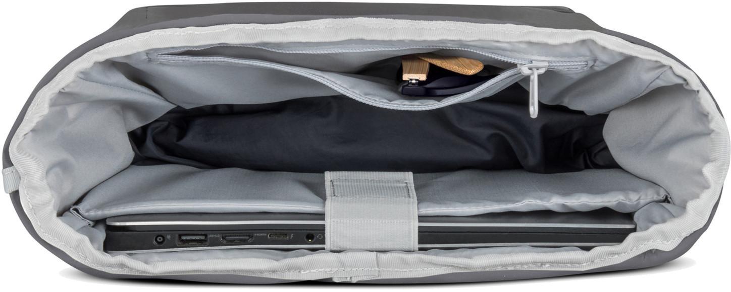 trendiger Tagesrucksack Harvey Johnny Urban Sleek Serie wasserabweisend gummiert Rose Grey