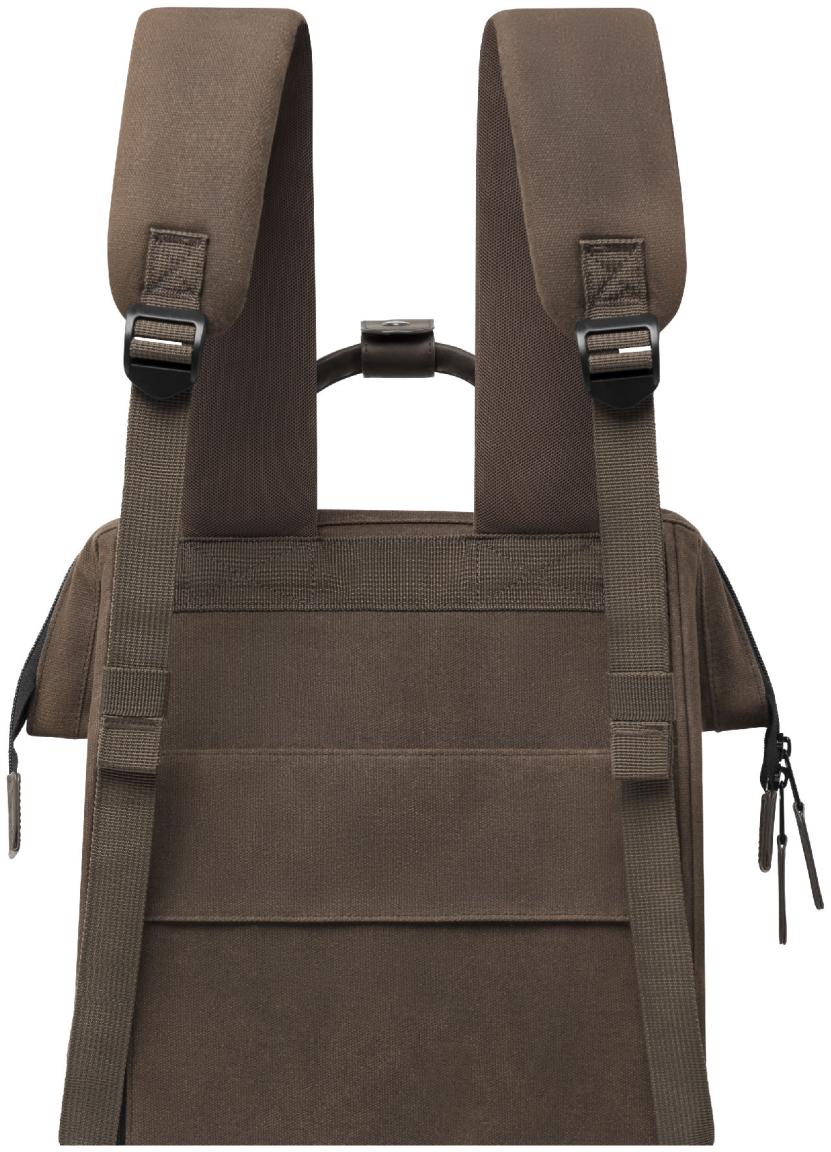 urbaner Rucksack Cabaia Soyo gewachst Medium dunkelbraun