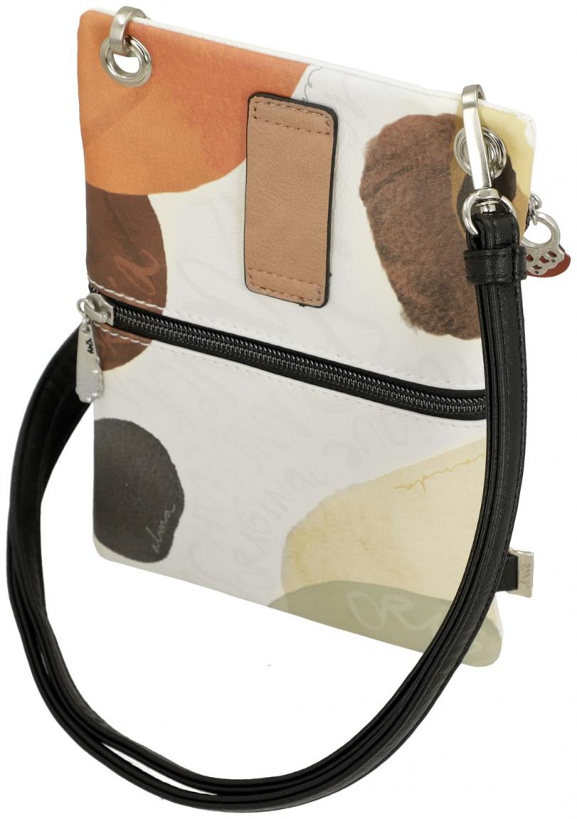 variable Crossovertasche Lochmuster Alma Lunares Anekke weiß bunt