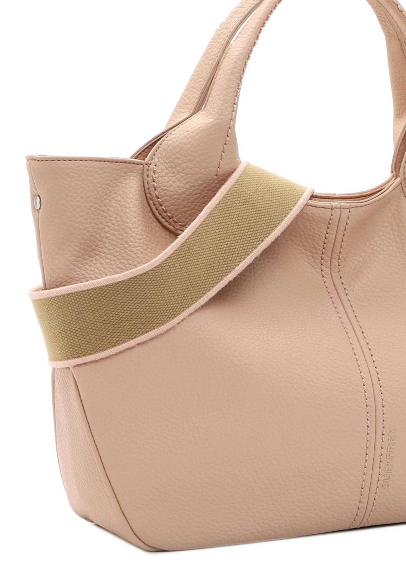 vegane Henkeltasche Nessy SURI FREY Rosa pink salt crossover
