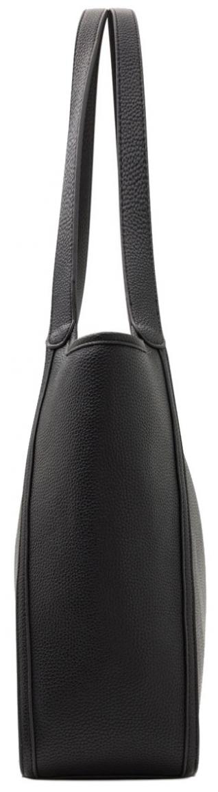 vegane Henkeltasche Numa klassisch schwarz L.Credi