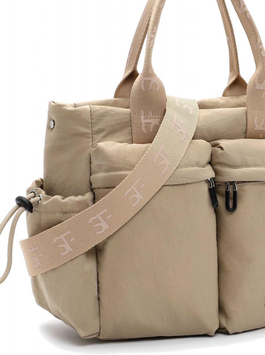 vegane Kurzgrifftasche Abby Suri Frey Crossover Lighttaupe