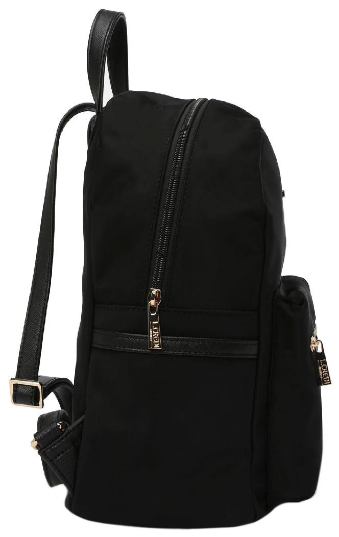 veganer L.Credi Freizeitrucksack schwarz Nylon kompakt Alena