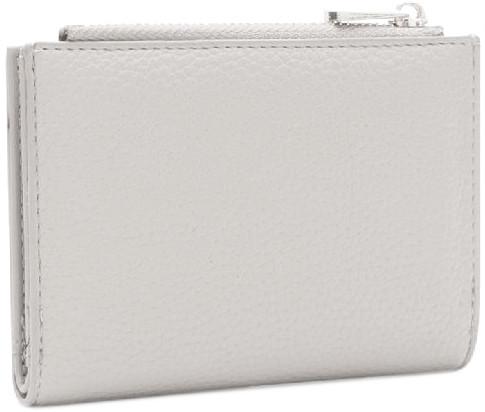 veganes Portemonnaie L.Credi hellgrau klappbar Perla
