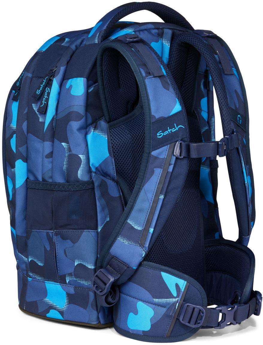 verstellbare Schultasche blau Ready to Swap Satch Pack Troublemaker