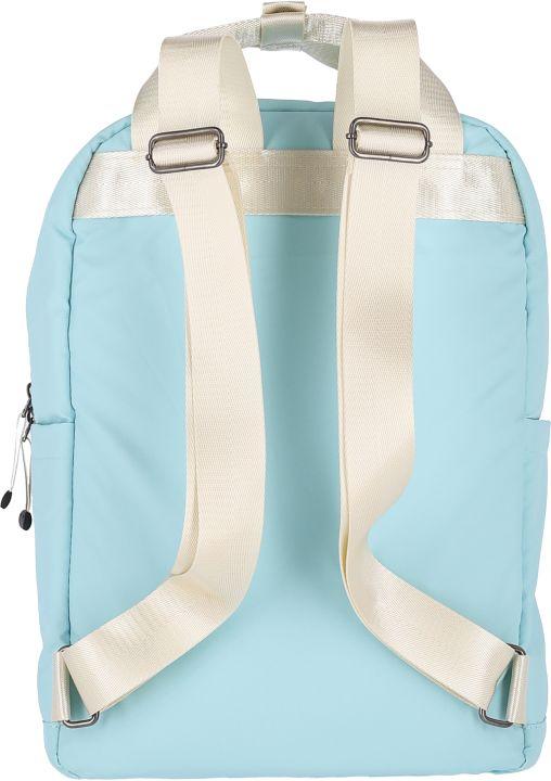 wasserabweisender Outdoorrucksack hellblau beschichtet Travelite Basics Aqua