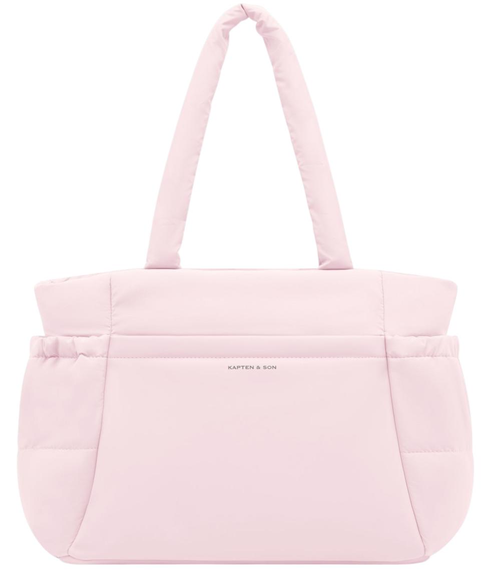 wattierte Henkeltasche Hellvi Cloud Medium KAPTEN AND SON Soft Pink vegan