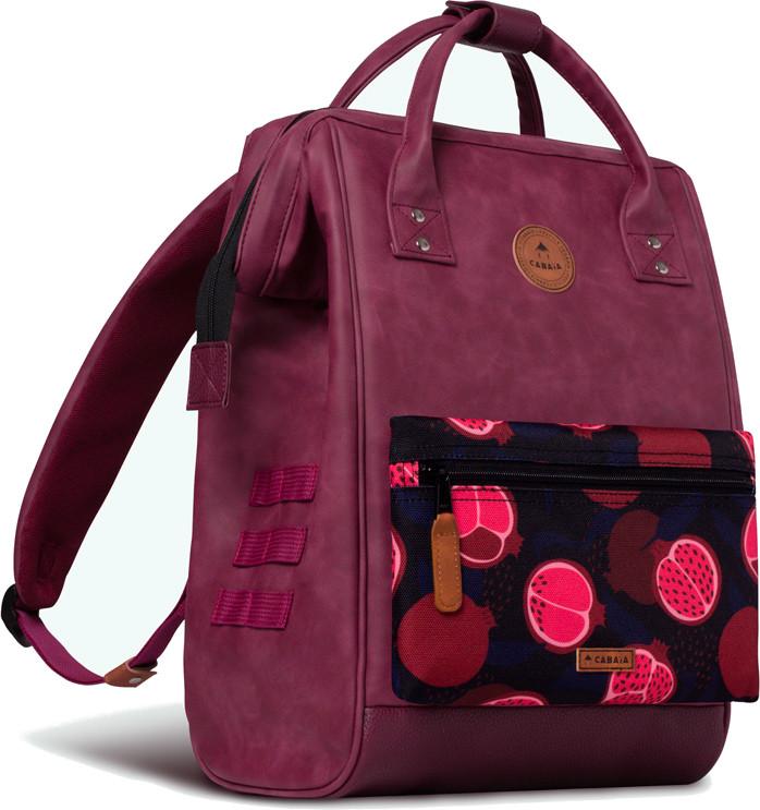 weinroter Outdoorrucksack Cabaia Adventurer Medium Delhi