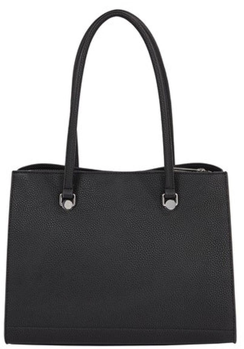 zeitlose Schultertasche Damen Tommy Hilfiger Black Tablet