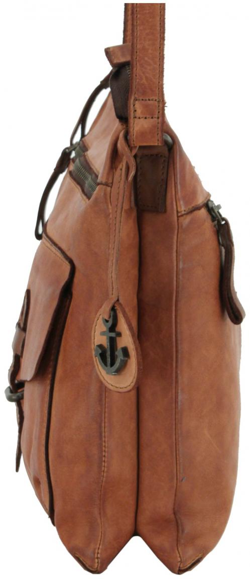 zweigeteilte Crossovertasche Vintagelook Harbour 2nd Urban Poets Casey
