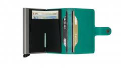 Secrid Miniwallet mit Druckknopf Original Emerald