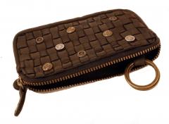 Harbour2nd Schlüsseletui Lulu Webmuster ASH schwarz