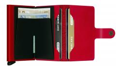 Secrid Geldtasche Miniwallet Original Red-Red