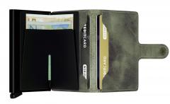 Secrid Miniwallet Kartenetui Vintage Grey-Black