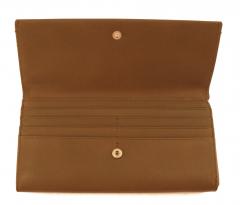 Marc`O Polo Geldbörse Reißverschluss Leder Grau