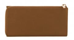 Marc`O Polo Longbörse Reißverschluss Leder Cognac