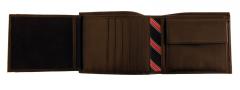 Tommy Hilfiger Eton Trifold Geldbörse quer schwarz