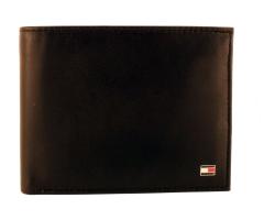 Tommy Hilfiger Eton Trifold Geldbörse quer schwarz