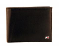 Tommy Hilfiger Eton Geldbörse Leder quer schwarz