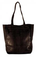 Harbour2nd Lederbeutel Elbe Shopper Cognac Braun