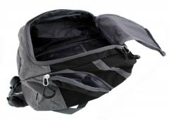 Travelite Rucksack Bordgepäck cabin size schwarz/grau