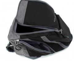 Travelite Rucksack Bordgepäck cabin size schwarz/grau