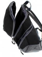 Travelite Rucksack Bordgepäck cabin size schwarz/grau